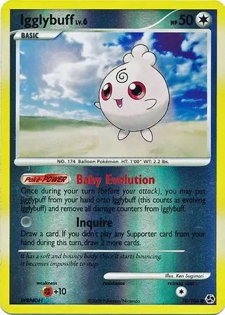 Great Encounters Igglybuff #70/106 reverse holo